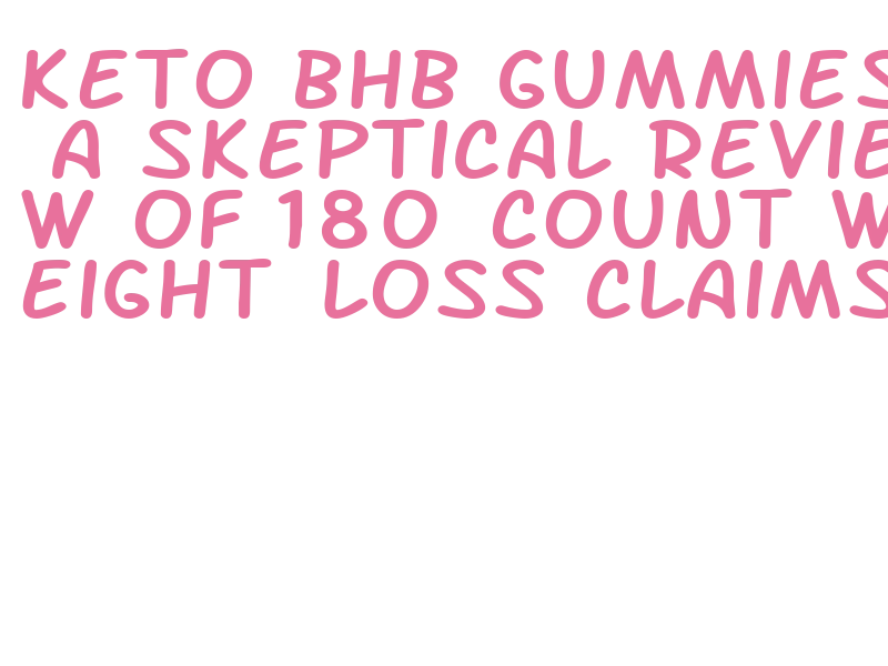 keto BHB gummies weight loss