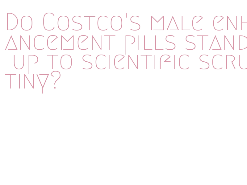 clinical evidence for male enhancement pills