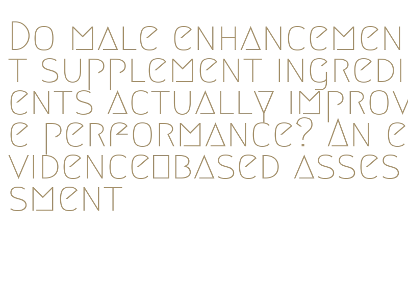 bioavailability of L‑arginine supplements