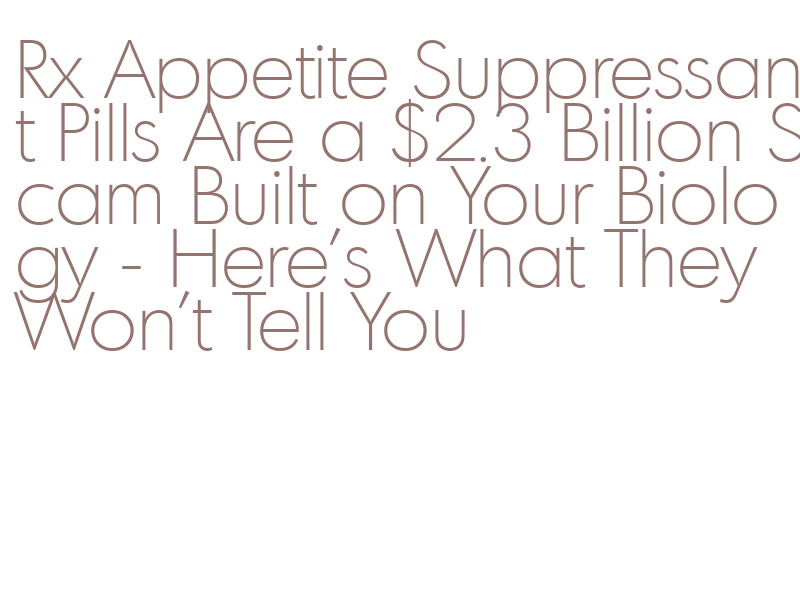 best rx appetite suppressant 2026