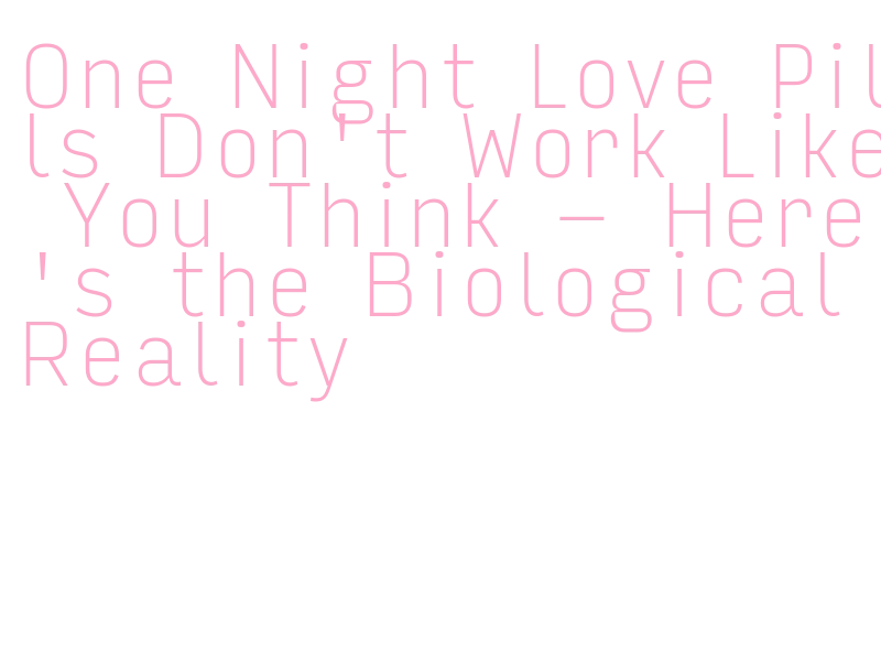 one night love pills vs viagra