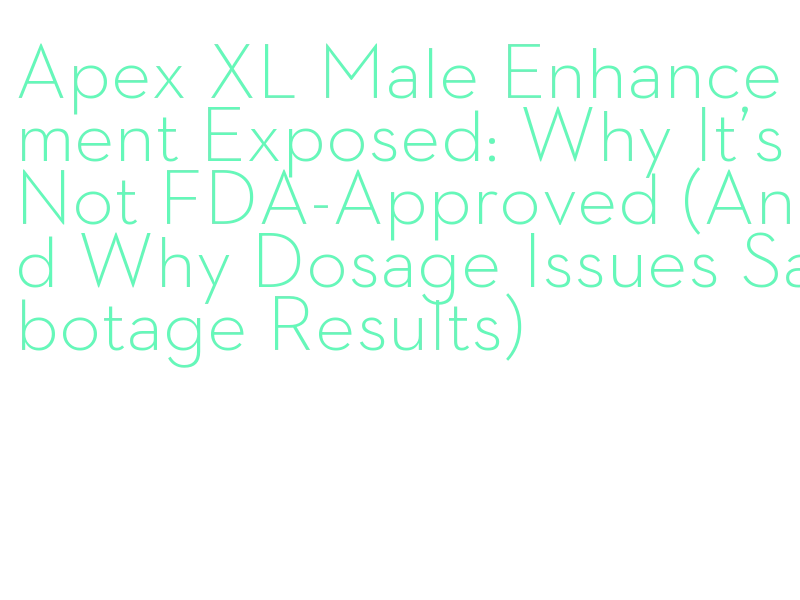 why apex XL doesn't work