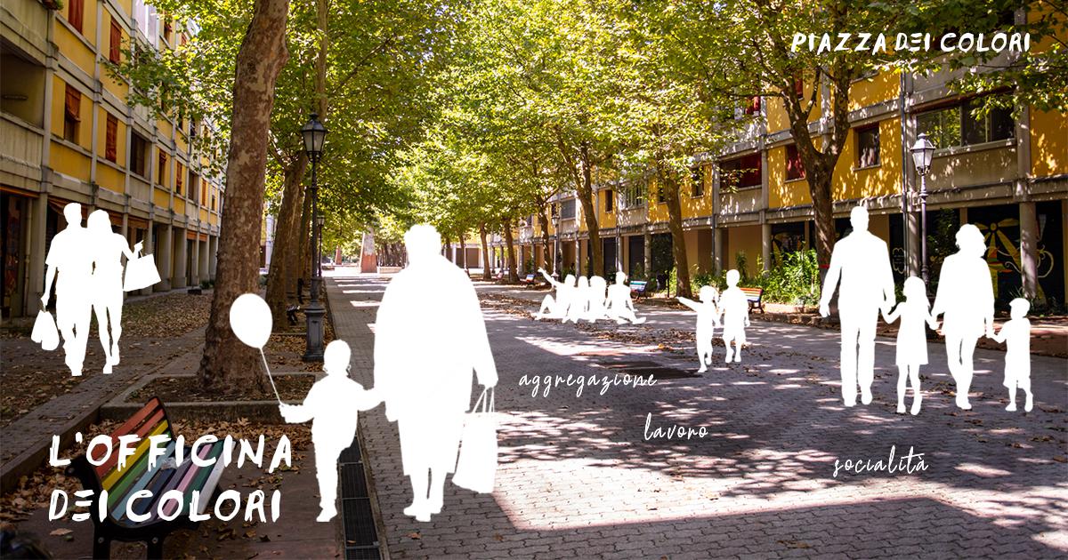 Votate il progetto di Campi Aperti  per PIAZZA DEI COLORI a Bologna!