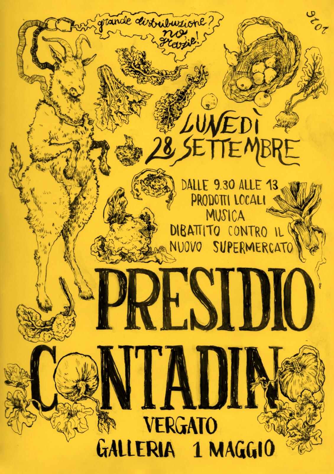 Ritorna il Presidio Contadino di Vergato!