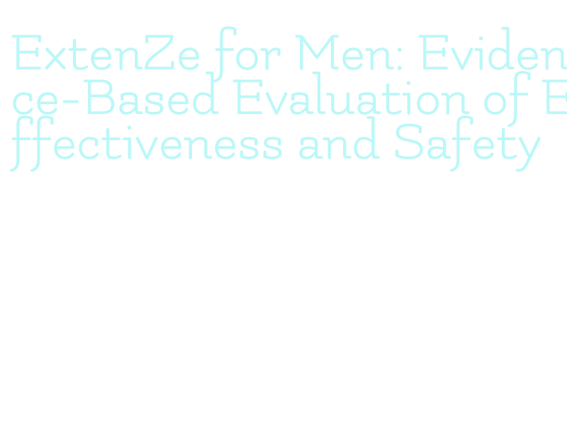 FDA warnings about ExtenZe